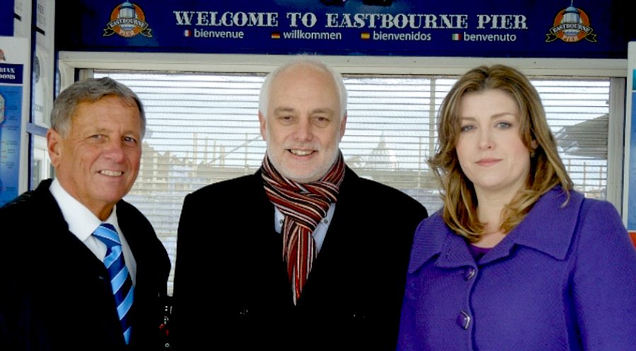 Councillors David Elkin and Tutt and Penny Mordaunt MP