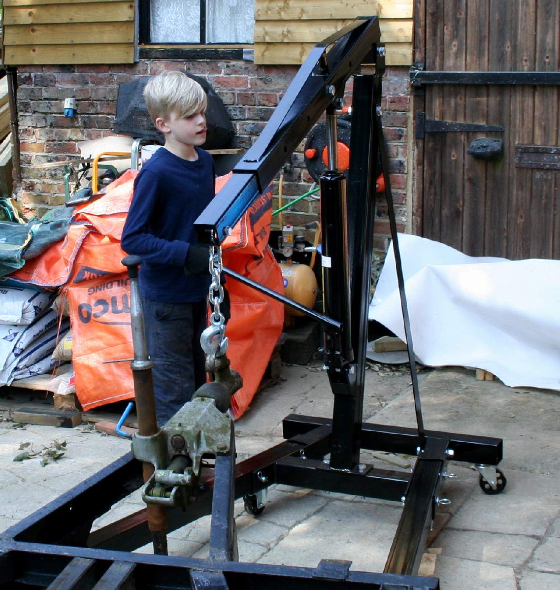Building A Custom Trailer Diy For Moving Amphimax Diesel Engines