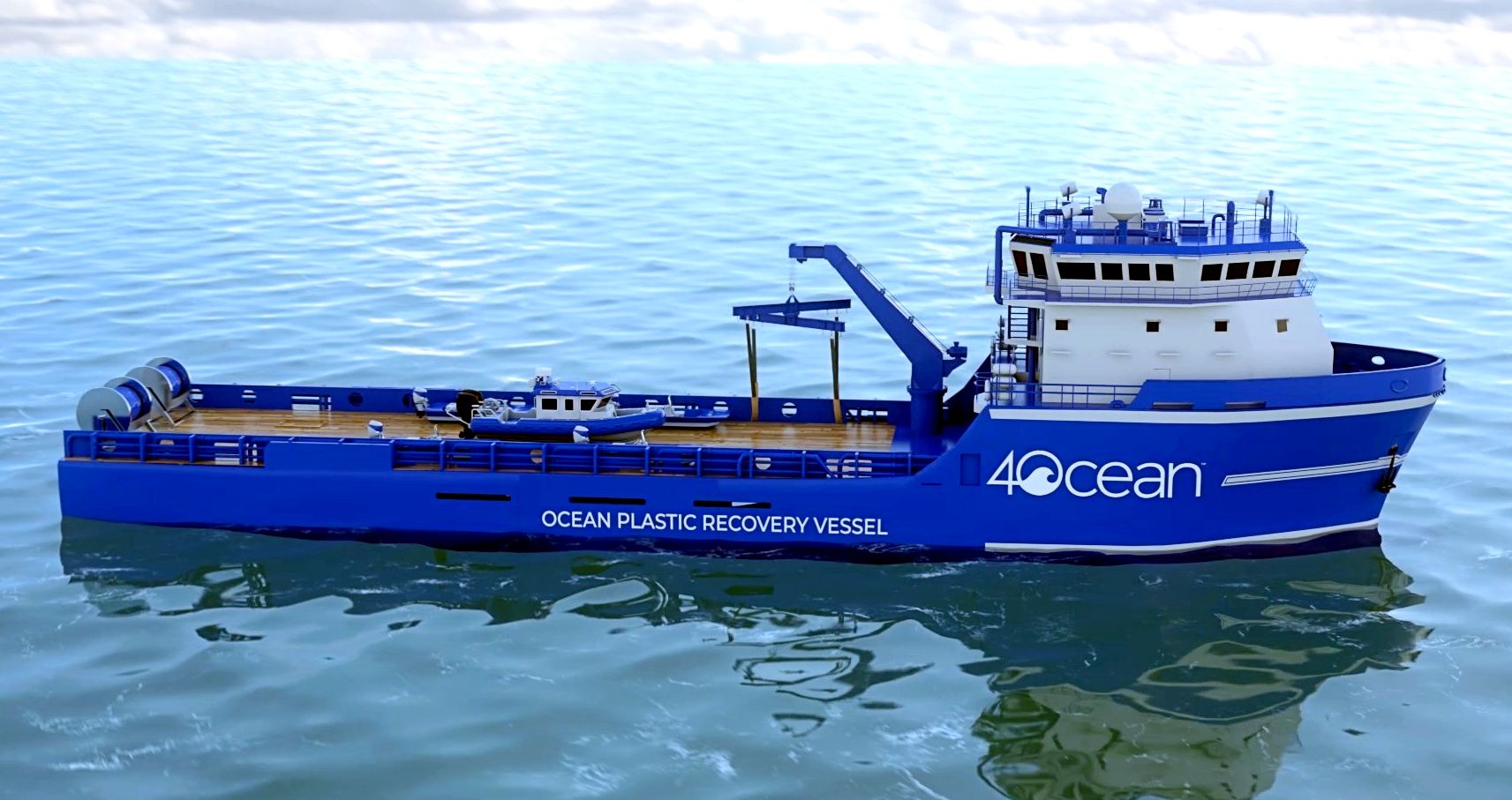 4Ocean plastic recovery vessel