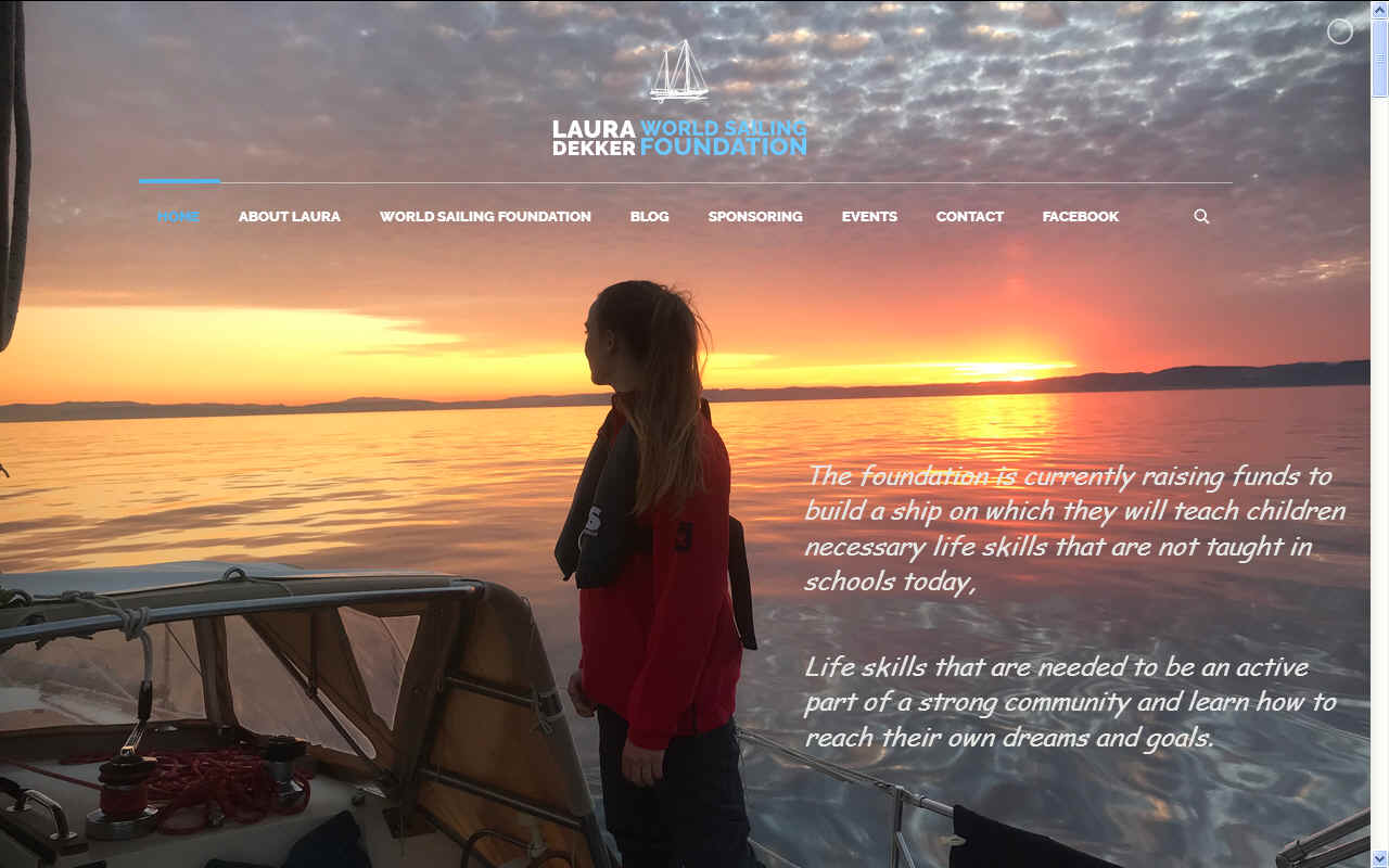 Laura Dekker's World Sailing Foundation