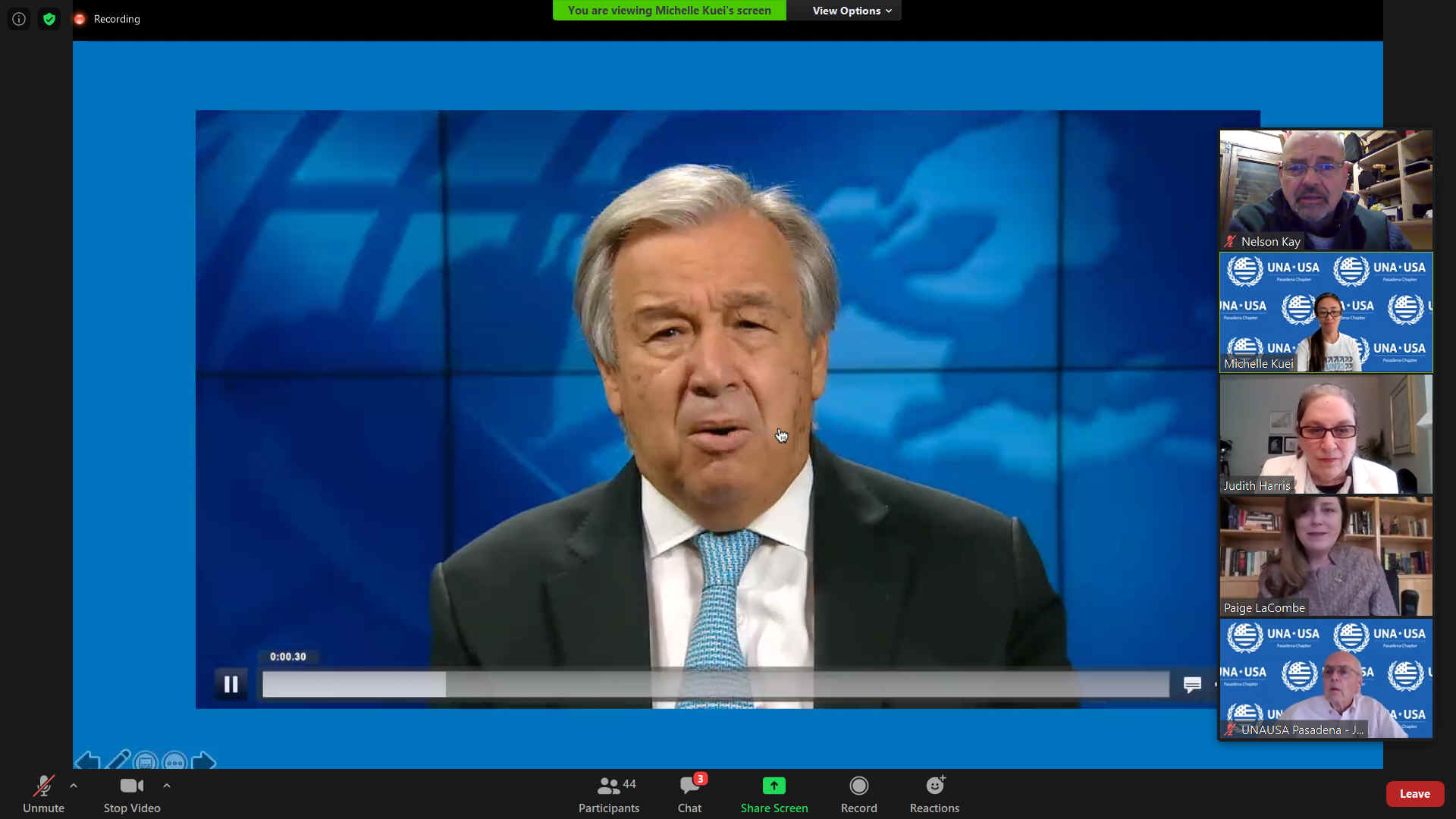 Antnio Guterres is the secretary general of the United Nations