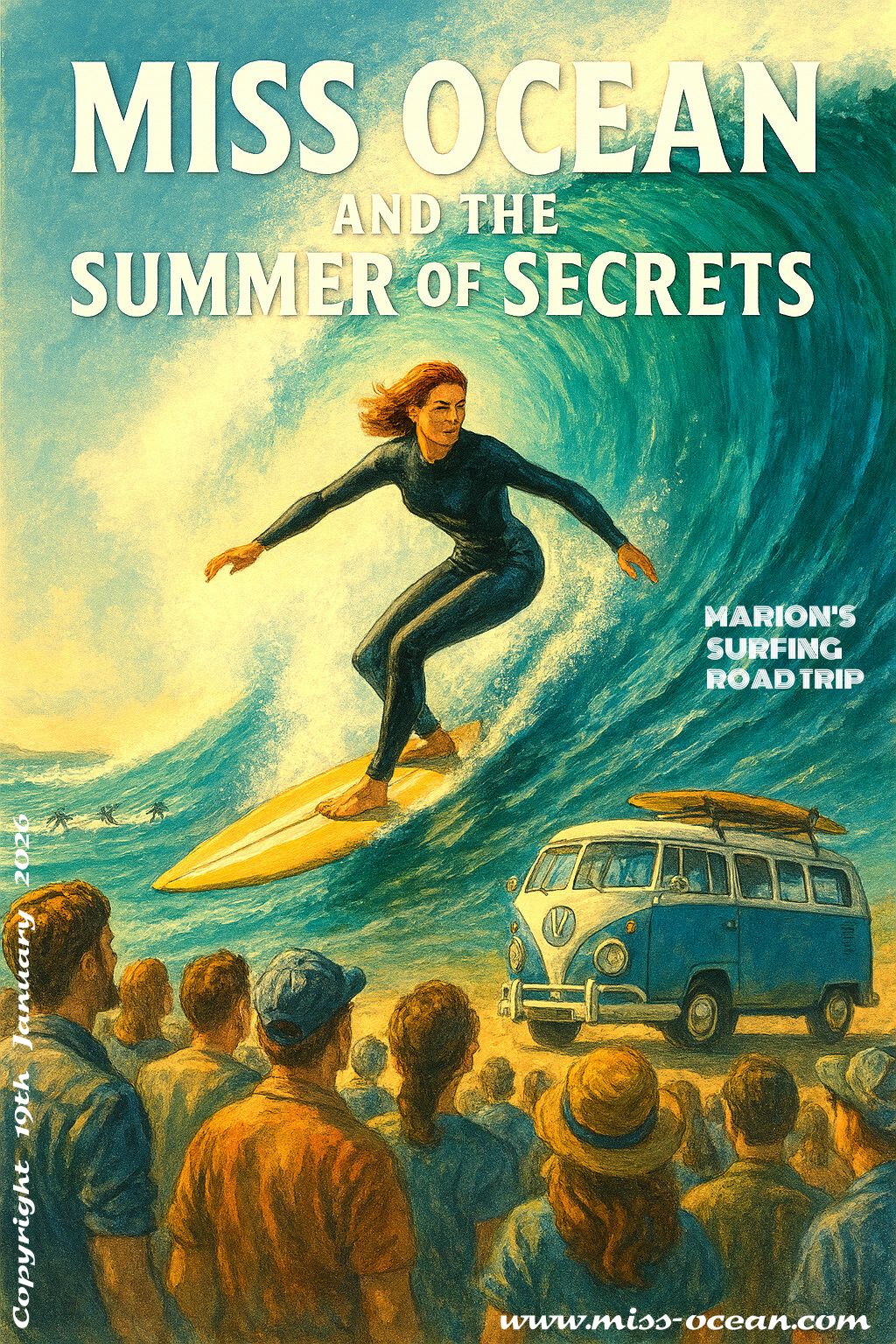Marion Watson was once a legend of the waves, but she hasn t competed in years. When a "just for fun" surf session at Widemouth Bay goes viral, the "Miss Ocean" of old is thrust back into the limelight. But the world of professional surfing has changed. It s faster, fiercer, and as the Watsons are about to find out far more dangerous.